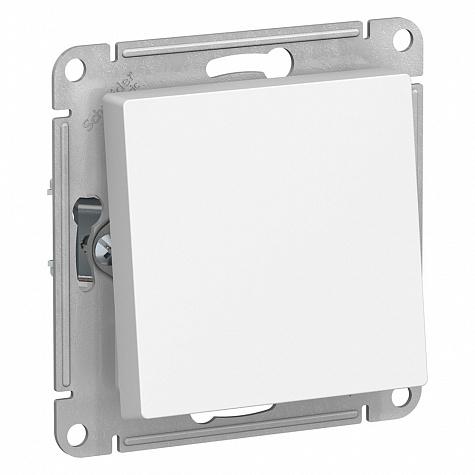 Переключатель 1-клавишный IP44 Белый 10А AtlasDesign Aqua