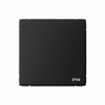 1-клавишный переключатель IP44 10АХ Карбон ArtGallery