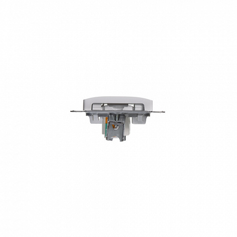Розетка компьютерная RJ45 категория 5E Белый Glossa