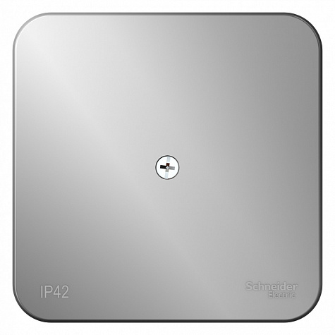 Наружный блок IP42: коробка распределительная Алюминий Blanca