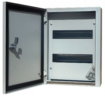 Dekraft Корпус металлический 400х300х120 24 мод. IP54 ЩРН-24