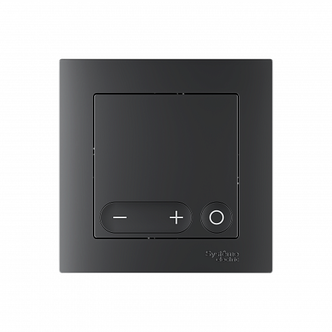 Термостат электронный теплого пола с датчиком, Zigbee 16A, механизм Карбон AtlasDesign