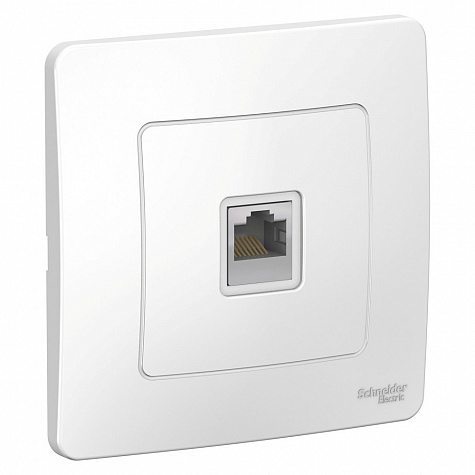 Наружная розетка RJ45 категории 5E Белый Blanca