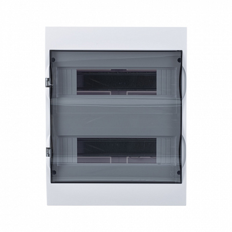 Корпус навесной с прозрачной дверью 2ряда/24модуля IP40 IK07 63А 2 клеммы City9 Box (Easy9)