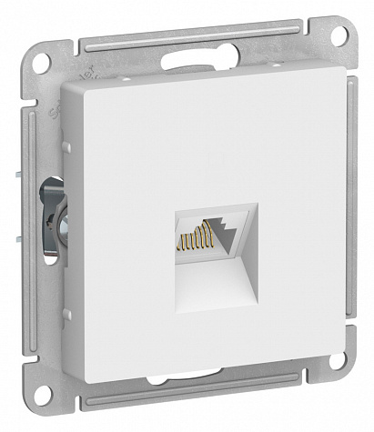 Розетка компьютерная RJ45 категория 6A Лотос AtlasDesign