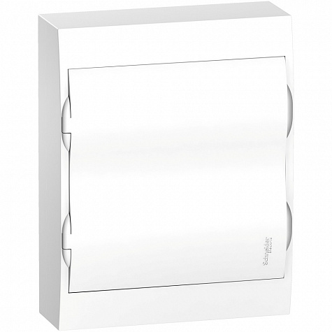 Корпус навесной с белой дверью 2ряда/24модуля IP40 IK07 63А 2 клеммы City9 Box (Easy9)