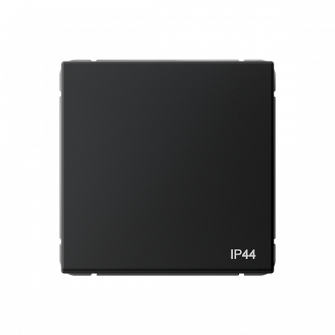 1-клавишный переключатель IP44 10АХ Карбон ArtGallery