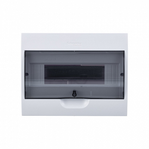 Корпус навесной с прозрачной дверью 1ряд/12модулей IP40 IK07 63А 2 клеммы City9 Box (Easy9)