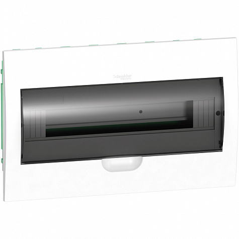 Корпус встраиваемый с прозрачной дверью 1ряд/18 модулей IP40 IK07 63А 2 клеммы City9 Box