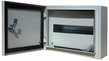 Dekraft Корпус металлический 250х300х120 12 мод. IP54 ЩРН-12