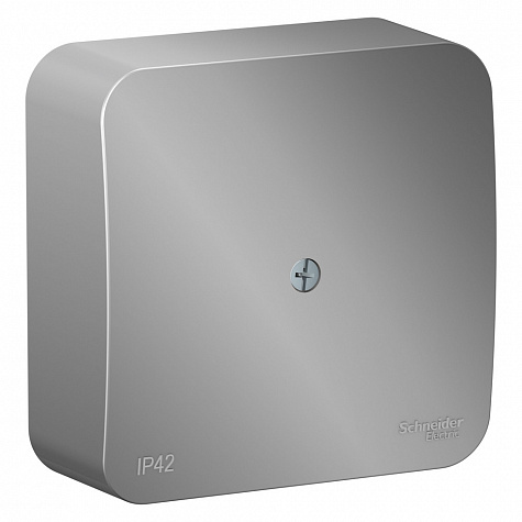 Наружный блок IP42: коробка распределительная Алюминий Blanca