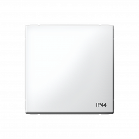 1-клавишный переключатель IP44 10АХ Белый ArtGallery