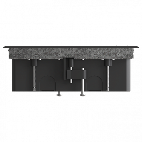 Люк MultiDesk на 16 модулей IP40 для фальшпола с монтажной коробкой тип MDK10