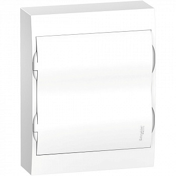 Корпус навесной с белой дверью 2ряда/24модуля IP40 IK07 63А 2 клеммы City9 Box (Easy9)