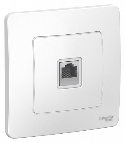 Наружная розетка RJ45 категории 5E Белый Blanca