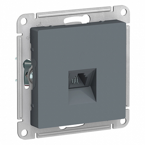 Розетка телефонная RJ11 Грифиль AtlasDesign